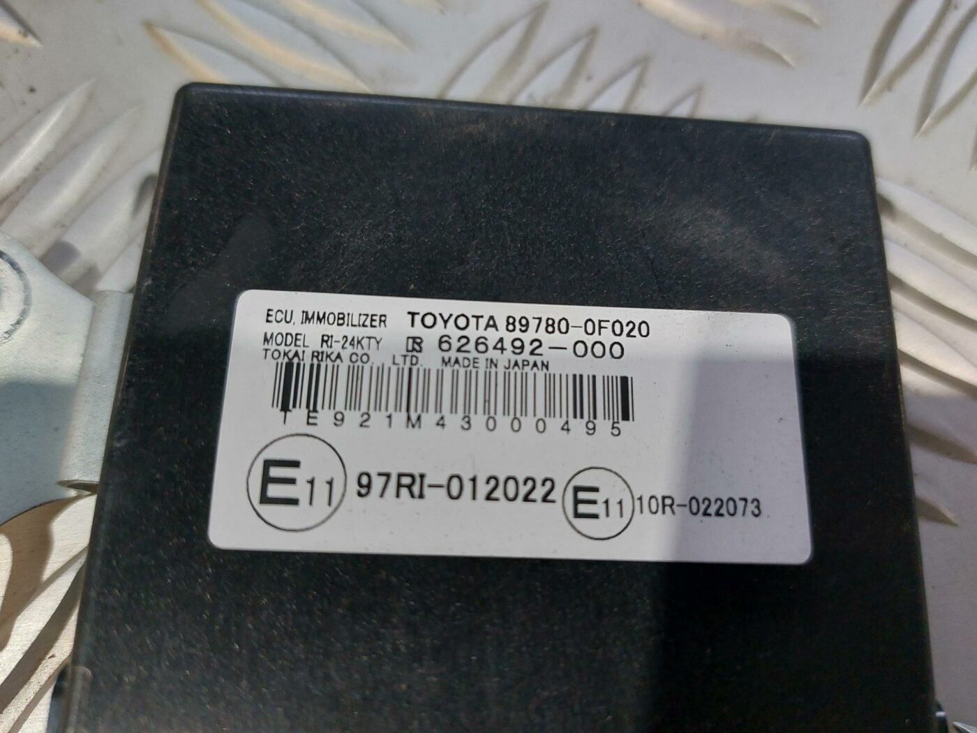 Imobilaizera vadības bloks priekš TOYOTA COROLLA VERSO 2006