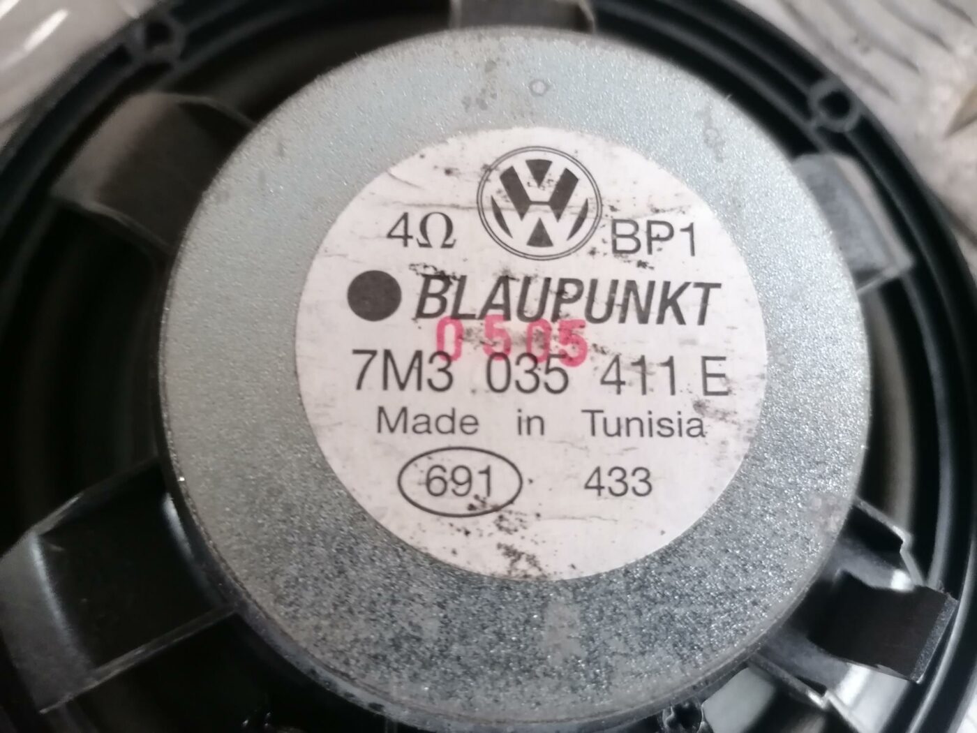 Durvju skaļrunis, apakšā priekš FORD GALAXY 2005 4 Durvju skaļrunis, apakšā priekš FORD GALAXY 2005