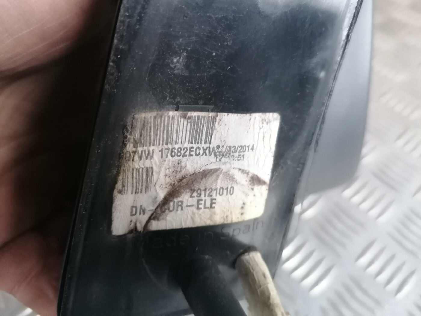 Ārējais spogulis, pa labi priekš FORD GALAXY 2005