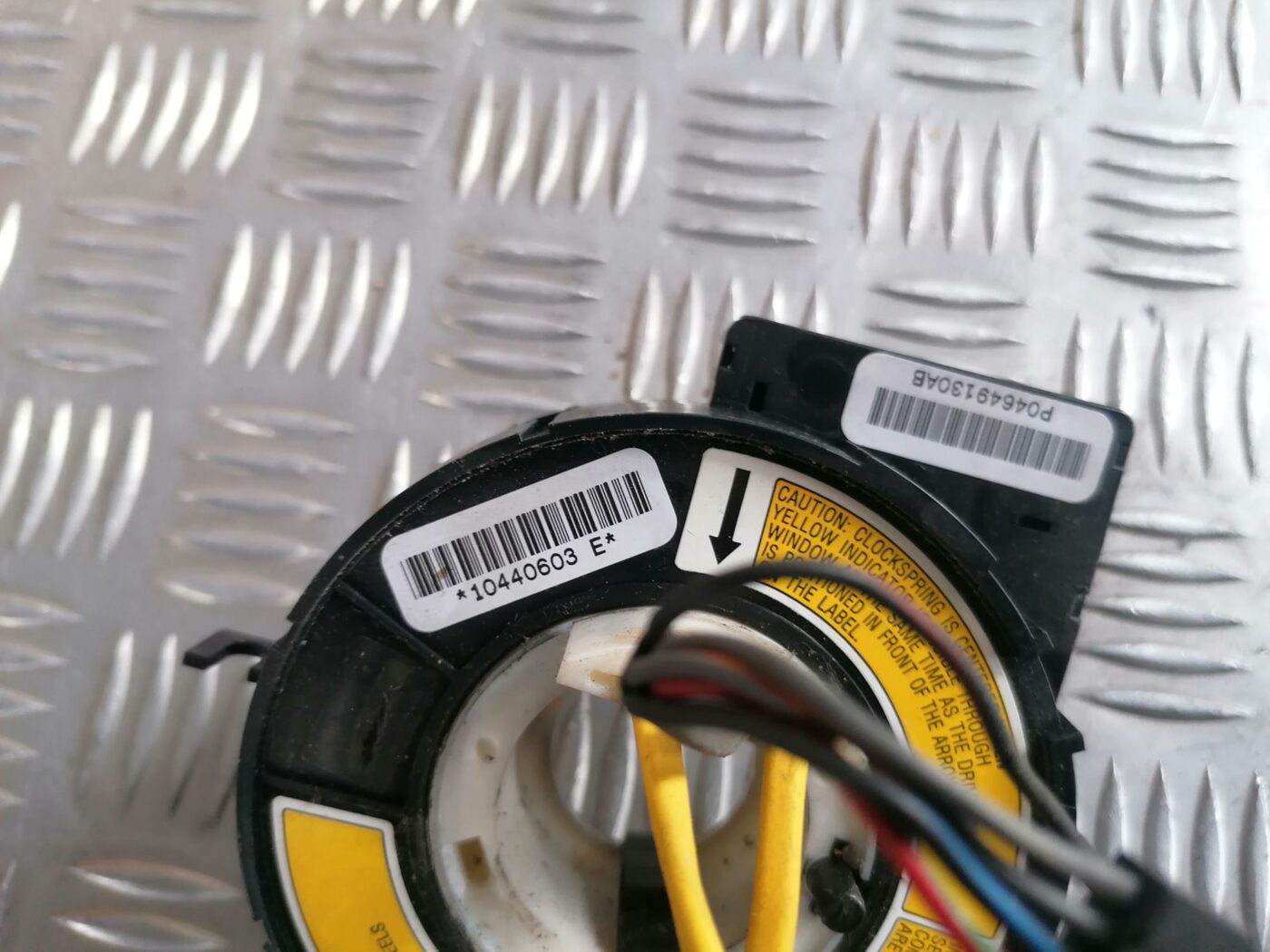 Drošības spilvena slīdgredzens priekš CHRYSLER SEBRING 2006 3 Drošības spilvena slīdgredzens priekš CHRYSLER SEBRING 2006