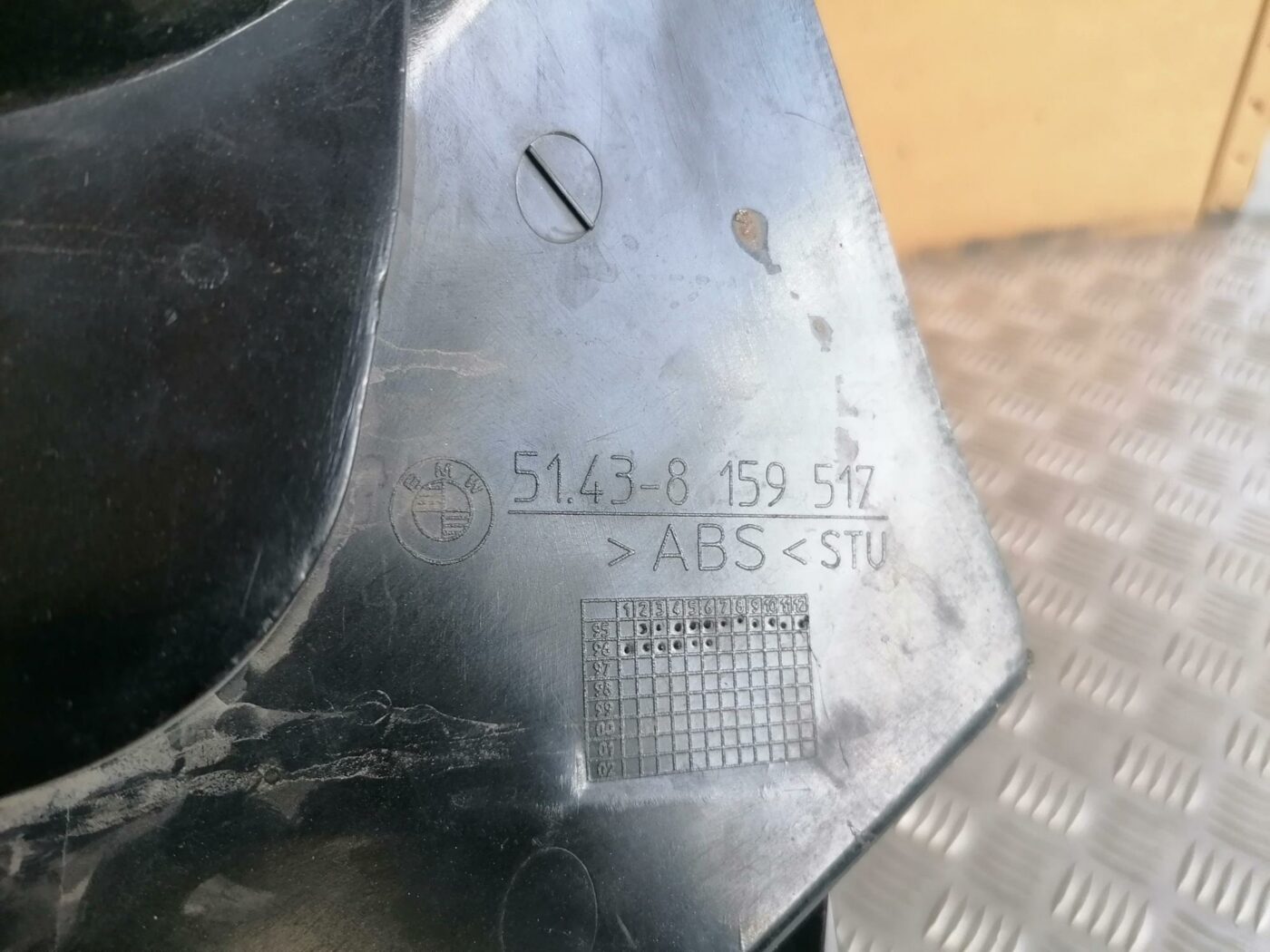 Kāju balsta pedālis priekš BMW 530D E39 2001 TOURING