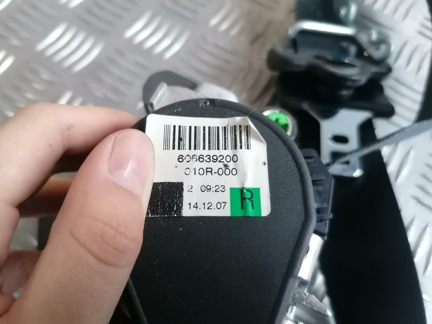 Priekšējā labā drošības josta priekš FORD MONDEO 2007 3 Priekšējā labā drošības josta priekš FORD MONDEO 2007