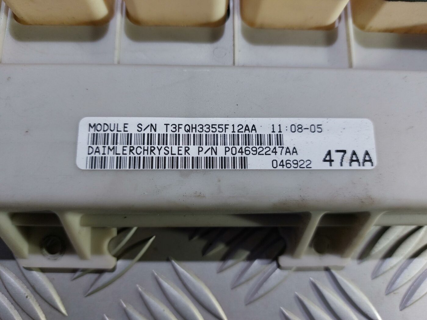 Komforta vadības bloks priekš CHRYSLER VOYAGER 2006