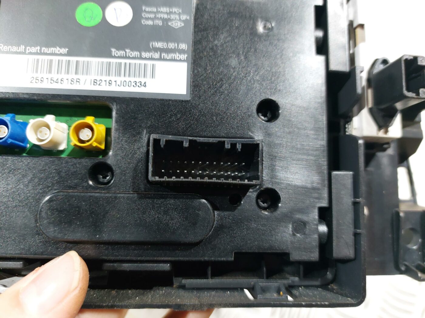 Displejs priekš RENAULT LAGUNA 2011 3 Displejs priekš RENAULT LAGUNA 2011