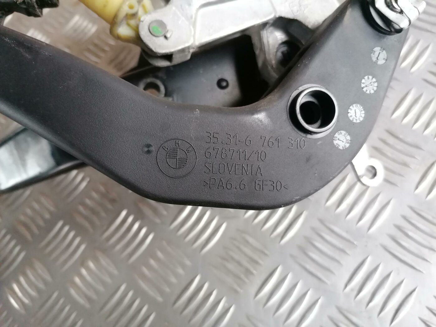 Pedāļu bloks priekš BMW 123 E87 2008 BLACK 3 Pedāļu bloks priekš BMW 123 E87 2008 BLACK