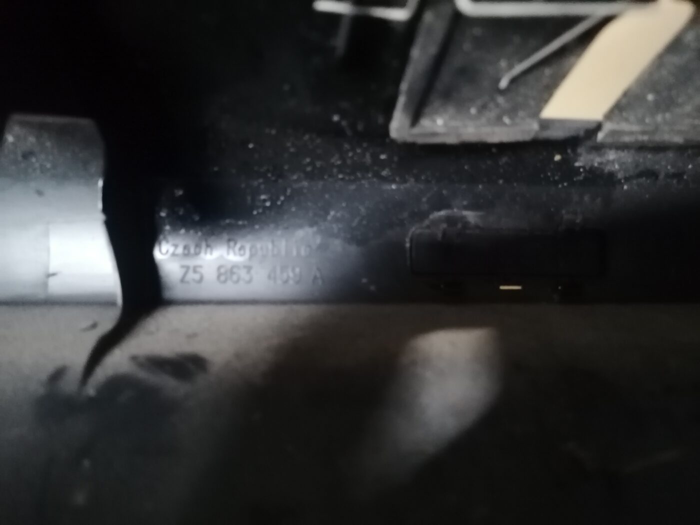 Bagažnieka nodalījuma sliekšņa uzlika priekš ŠKODA OCTAVIA 2006