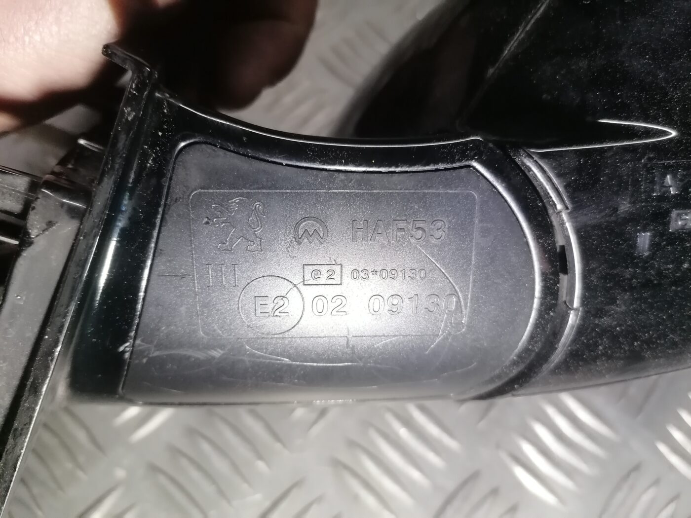 Ārējais spogulis, pa labi priekš PEUGEOT 607 2010