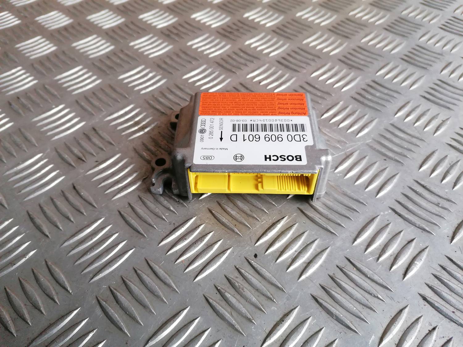 Drošības spilvena vadības bloks priekš VW PHAETON 2003