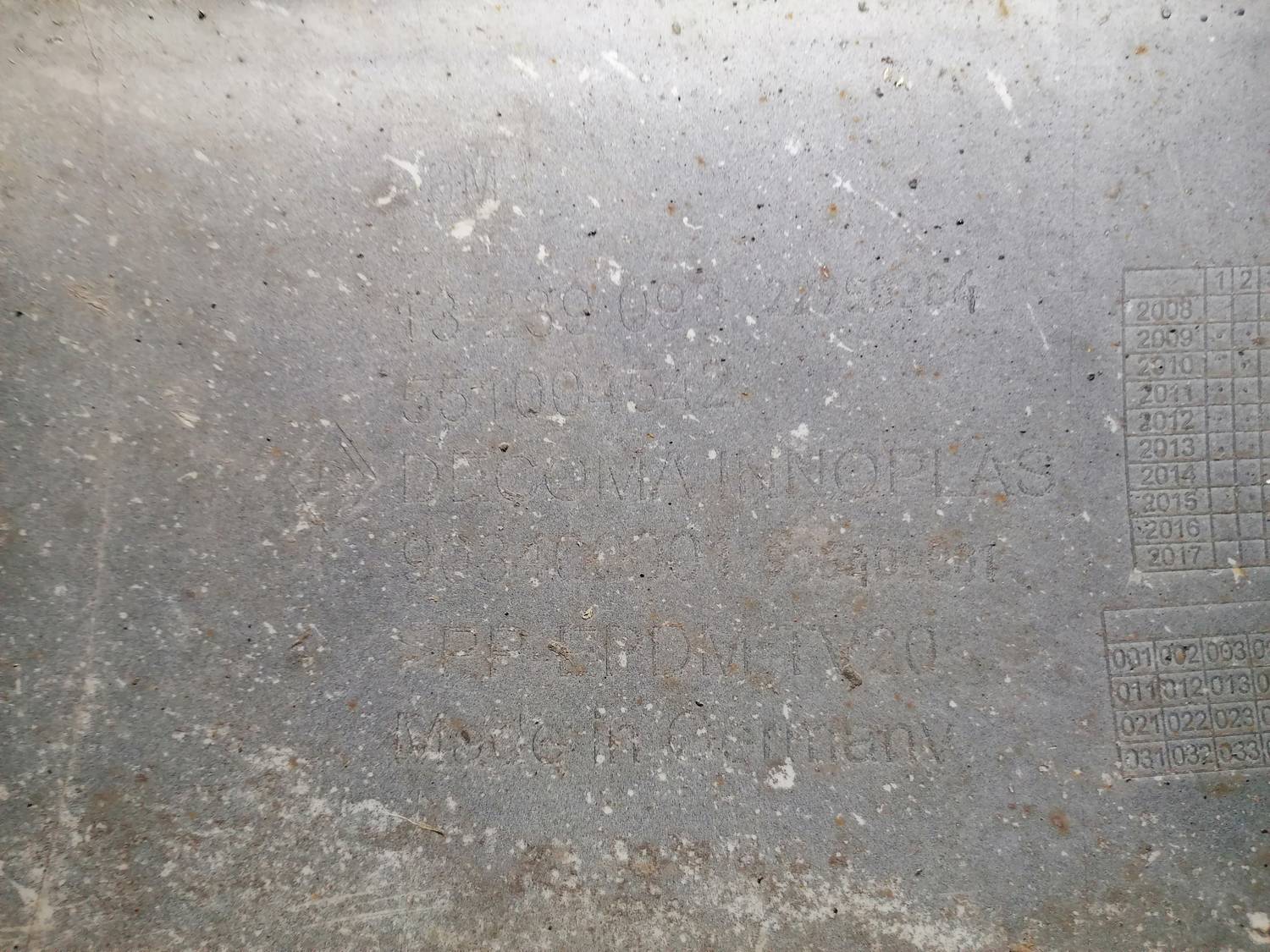 Aizmugures buferis priekš OPEL INSIGNIA SPORTS TOURER 2013