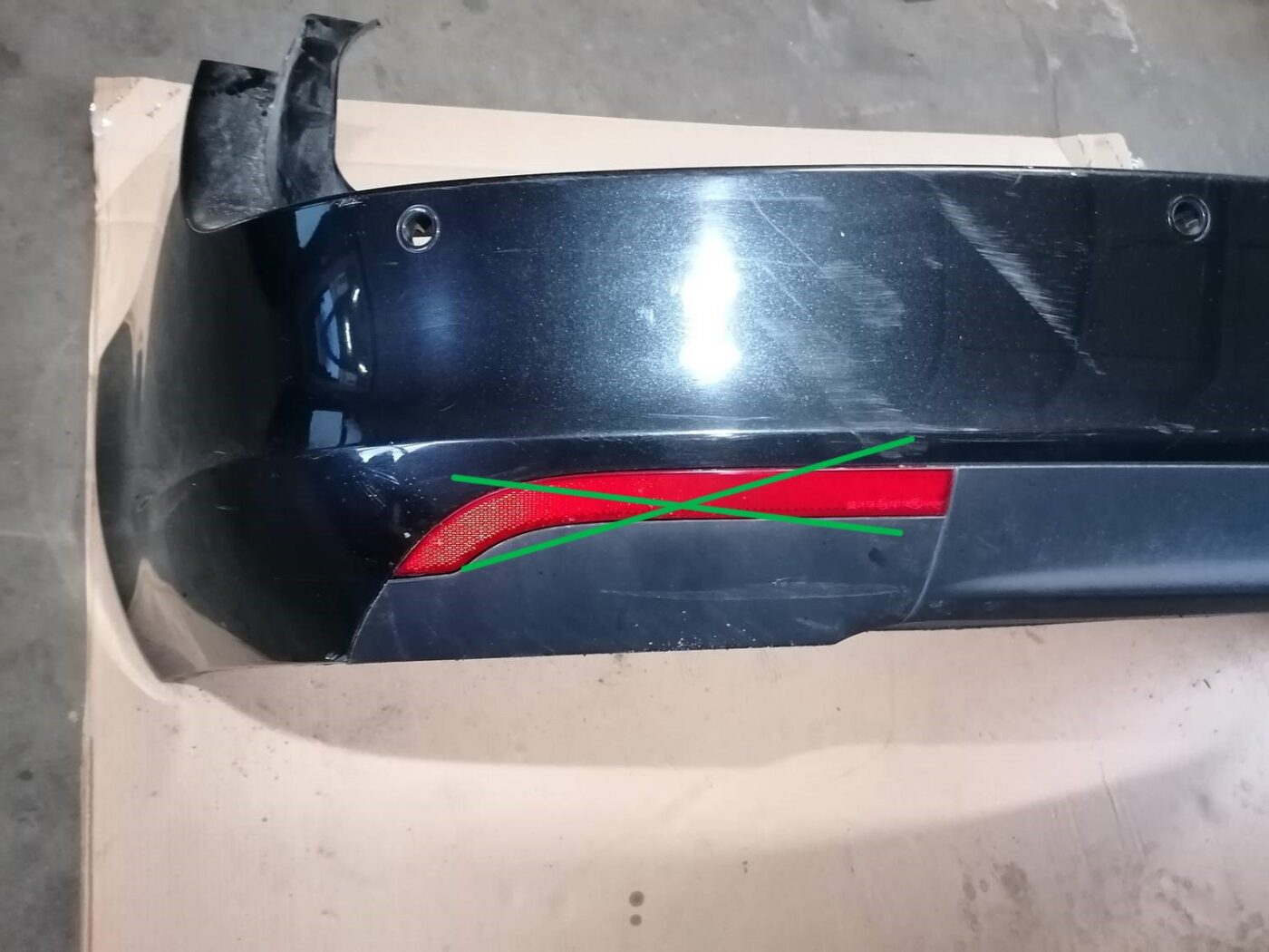 Aizmugures buferis priekš OPEL INSIGNIA SPORTS TOURER 2013