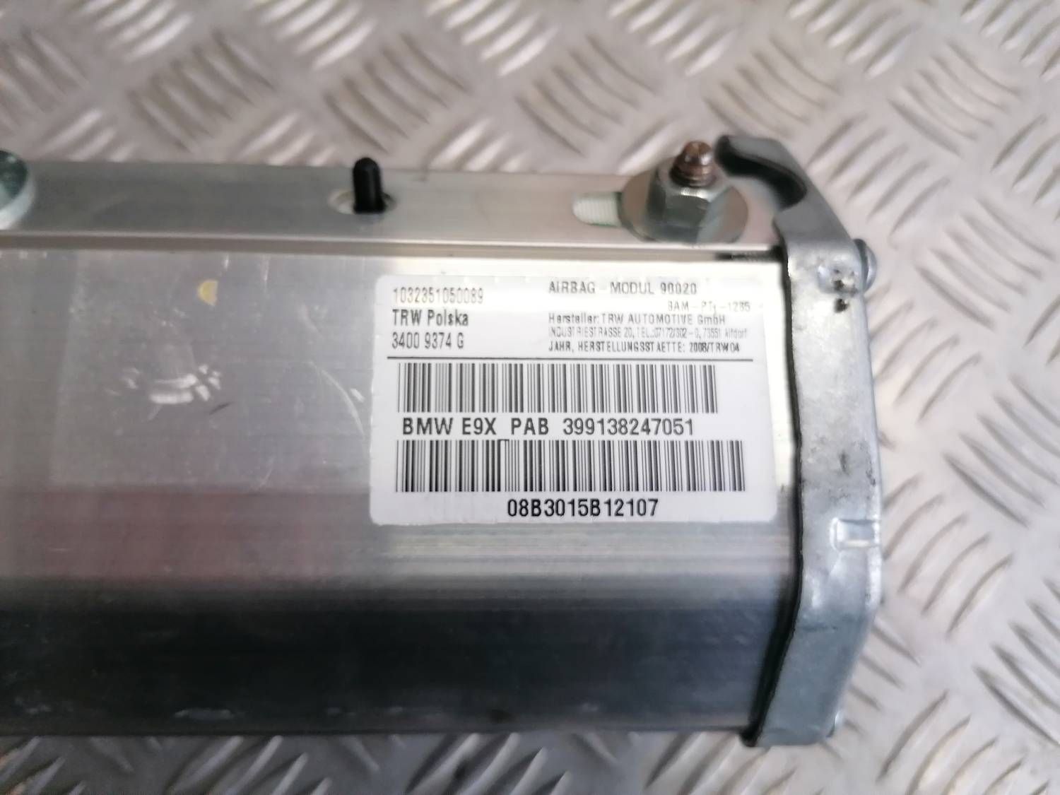 Mērinstrumentu paneļa drošības spilvens priekš BMW 318D E91 2008 TOURING 3 Mērinstrumentu paneļa drošības spilvens priekš BMW 318D E91 2008 TOURING