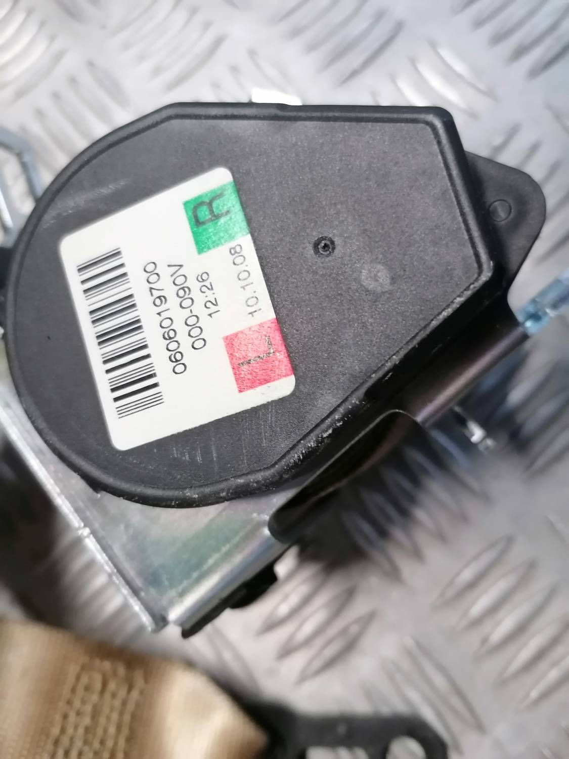 Aizmugurējā kreisa drošības josta priekš BMW 318D E91 2008 TOURING