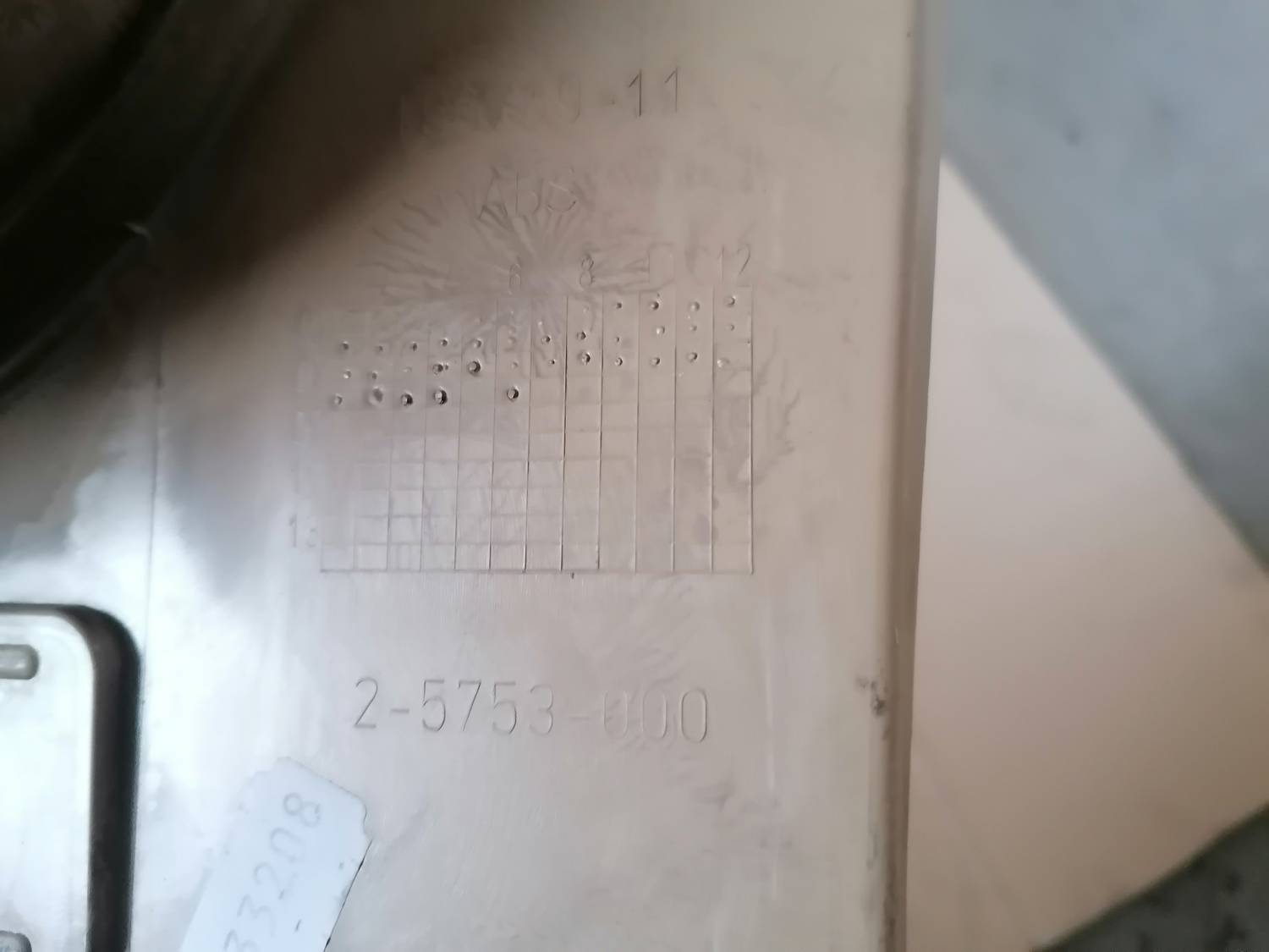 Bagažnieka nodalījuma sliekšņa uzlika priekš BMW 318D E91 2008 TOURING