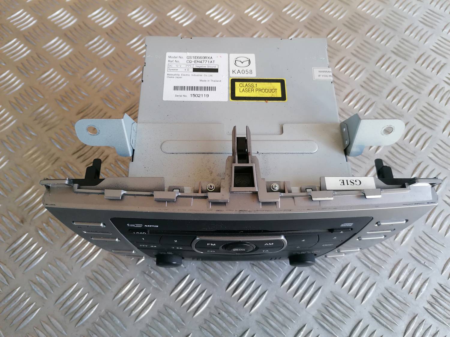 CD/DVD/Navigācijas bloks priekš MAZDA 6 2007 4 CD/DVD/Navigācijas bloks priekš MAZDA 6 2007