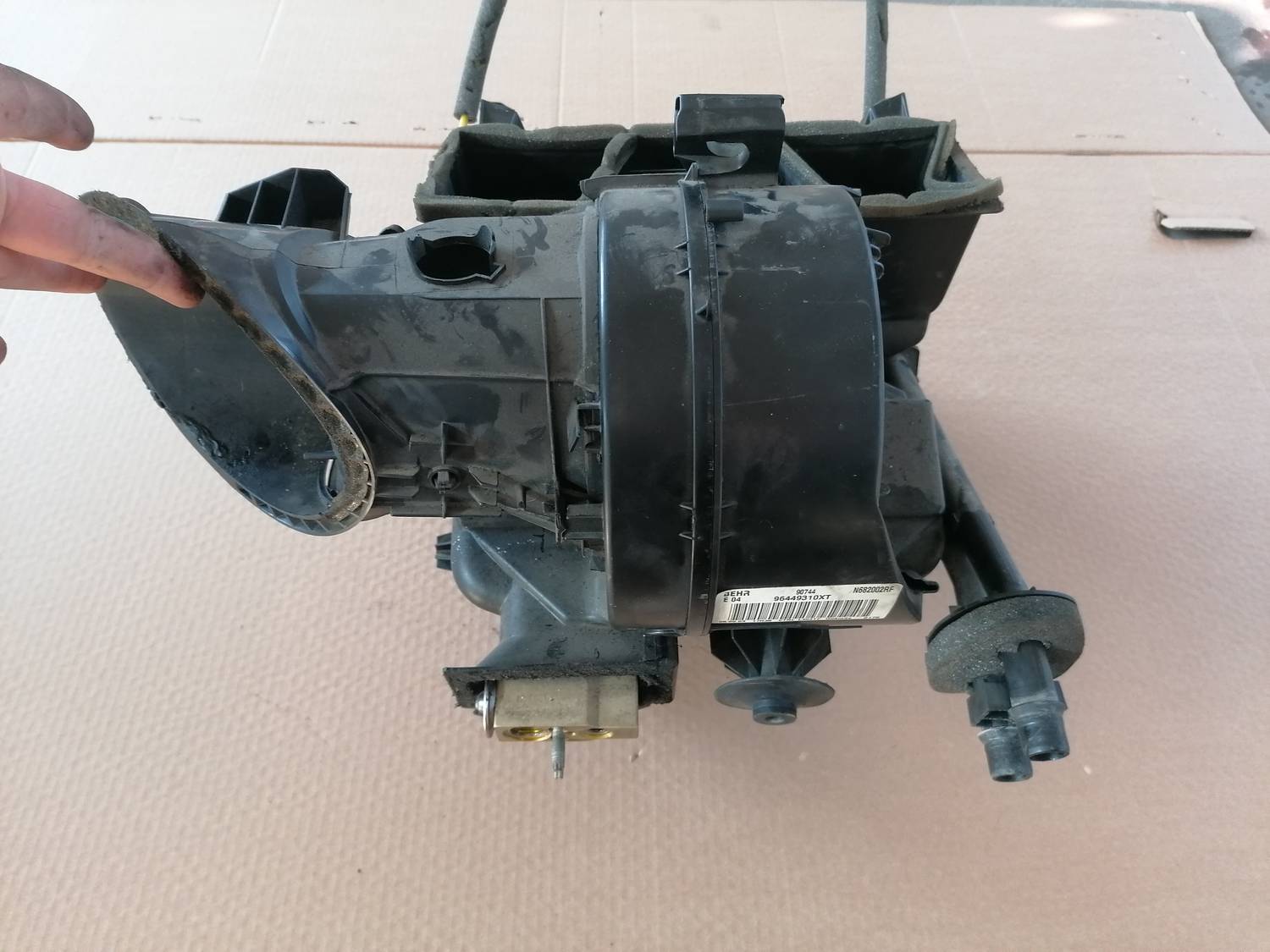 Salona sildītājs priekš XSARA PICASSO 2003 4 Salona sildītājs priekš XSARA PICASSO 2003