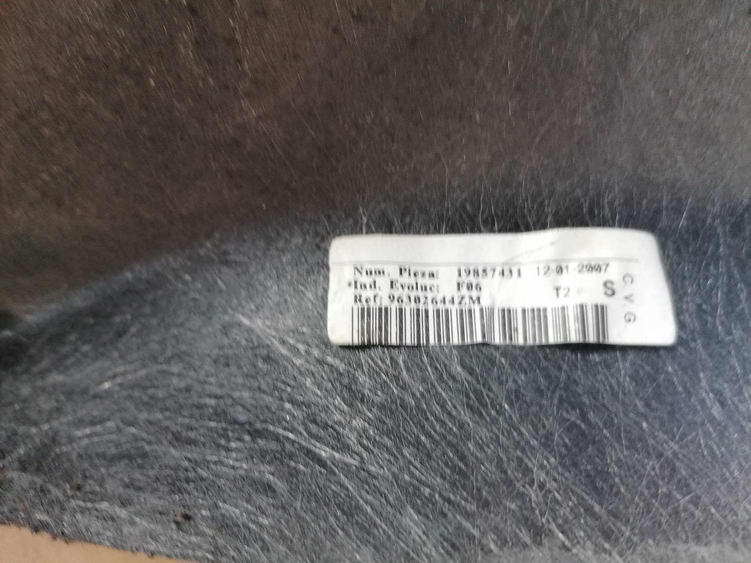 Bagāžnieka vāka liela apdare priekš XSARA PICASSO 2003