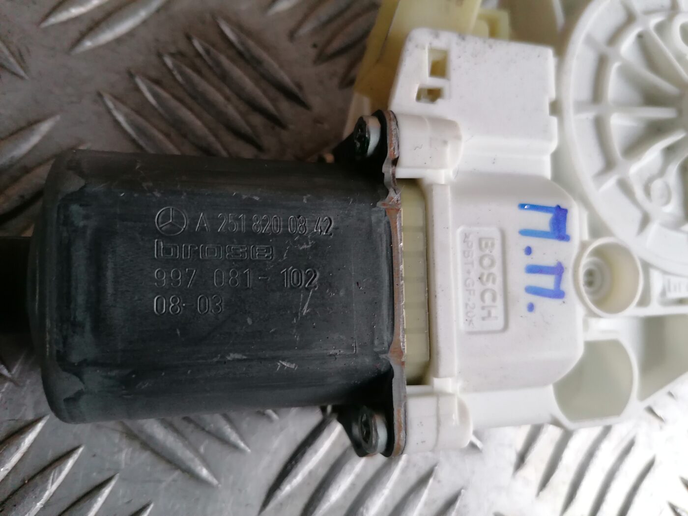 Elektrisko stiklu motors priekš MERCEDES BENZ ML280 2008 OBSIDIAN BLACK