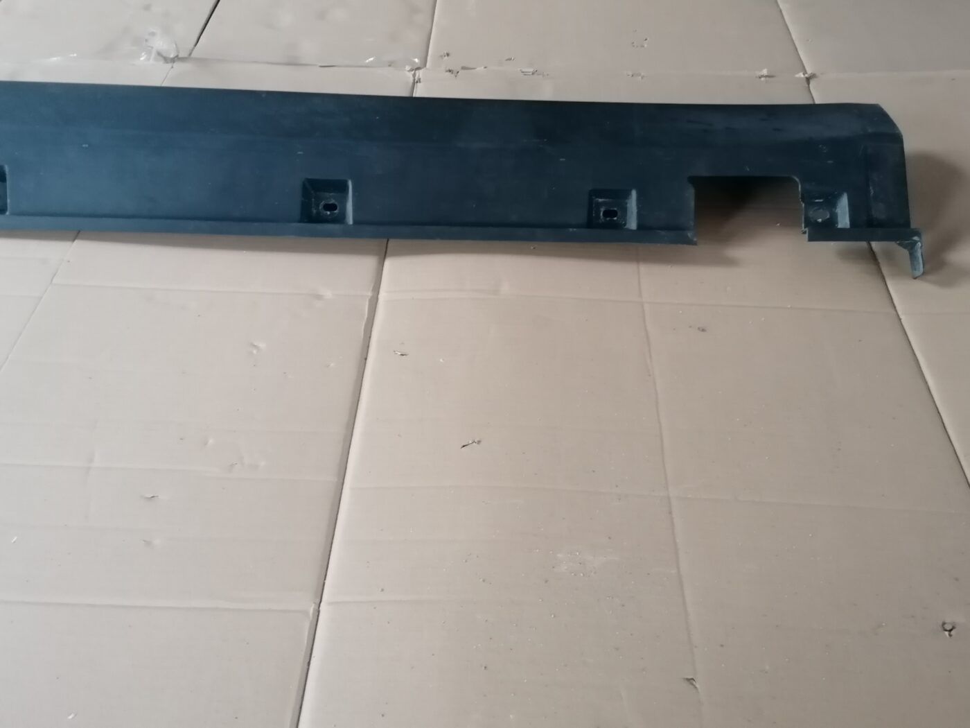 Ārēja sliekšņa kreisa uzlika priekš MERCEDES BENZ ML280 2008 OBSIDIAN BLACK