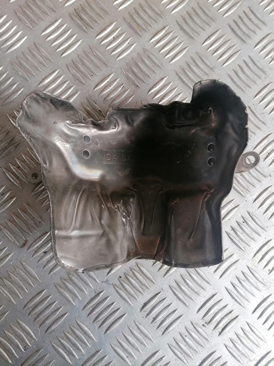 Karstuma aizsargs (mazs) priekš MERCEDES BENZ ML280 2008 OBSIDIAN BLACK