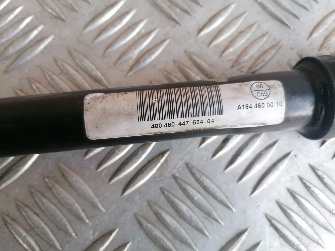 Stūres statnes kardāns priekš MERCEDES BENZ ML280 2008 OBSIDIAN BLACK