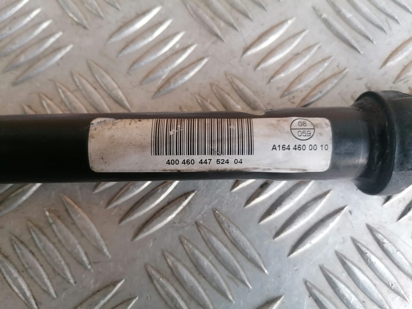 Stūres statnes kardāns priekš MERCEDES BENZ ML280 2008 OBSIDIAN BLACK