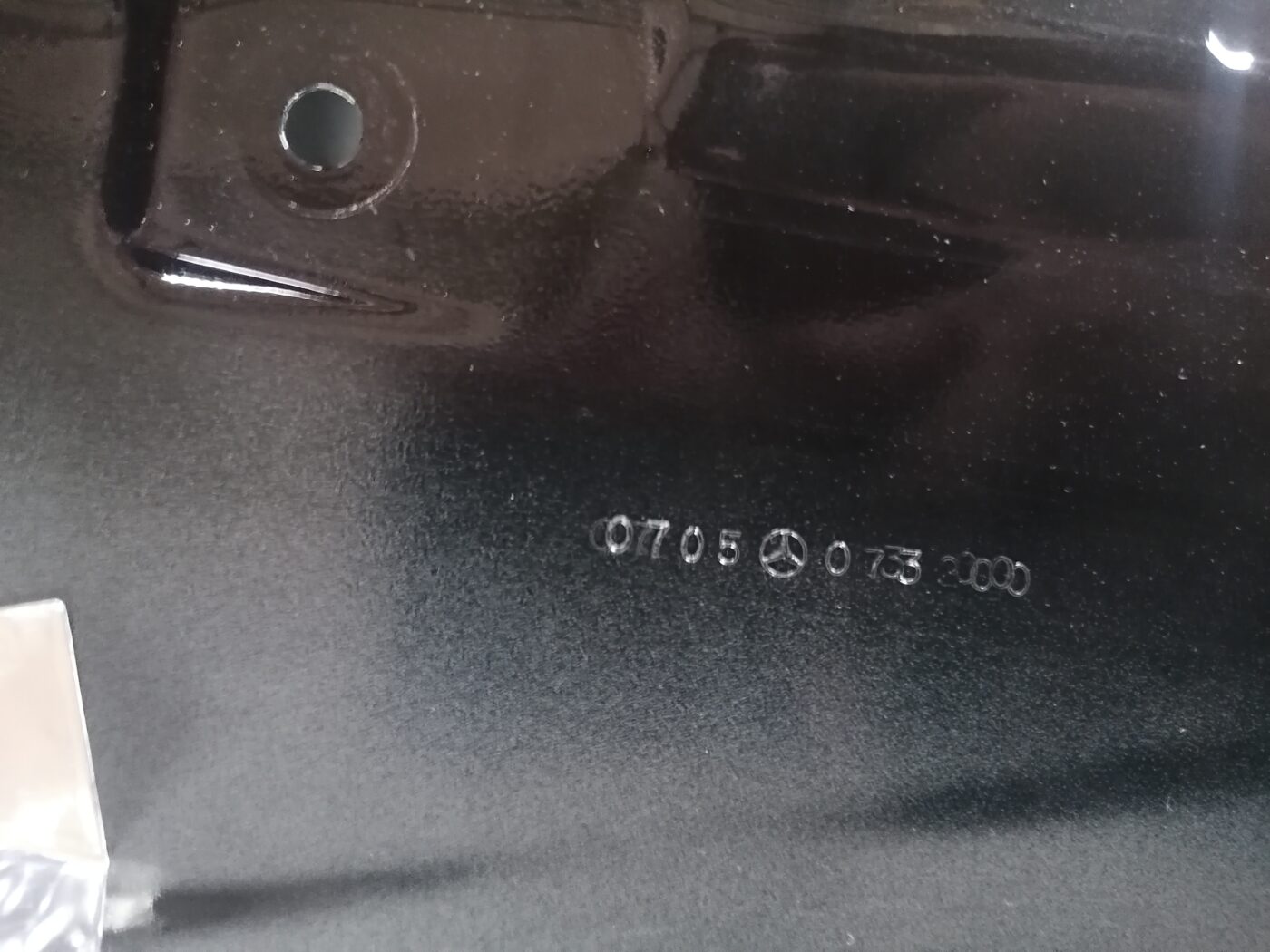 Aizmugurējās kreisās durvis priekš MERCEDES BENZ ML280 2008 OBSIDIAN BLACK 23 Aizmugurējās kreisās durvis priekš MERCEDES BENZ ML280 2008 OBSIDIAN BLACK