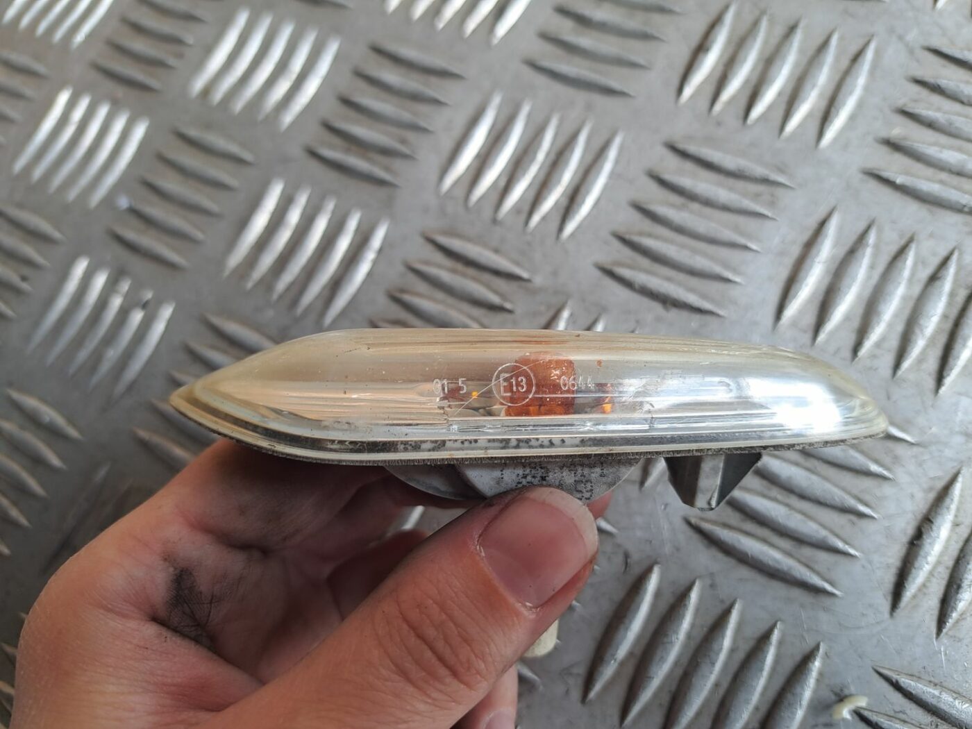 Pagrieziena signala lukturis priekš BMW 525 E60 2004 BLACK 5 Pagrieziena signala lukturis priekš BMW 525 E60 2004 BLACK