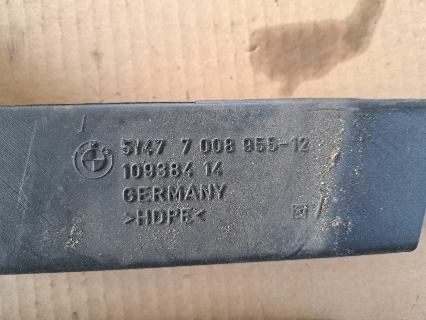 Salona gaisa vads priekš BMW 525 E60 2004 BLACK