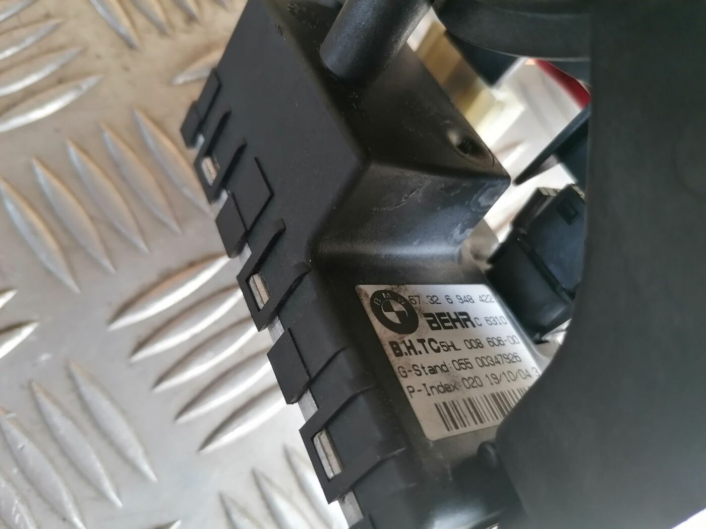 Salona ventilators priekš BMW 525 E60 2004 BLACK