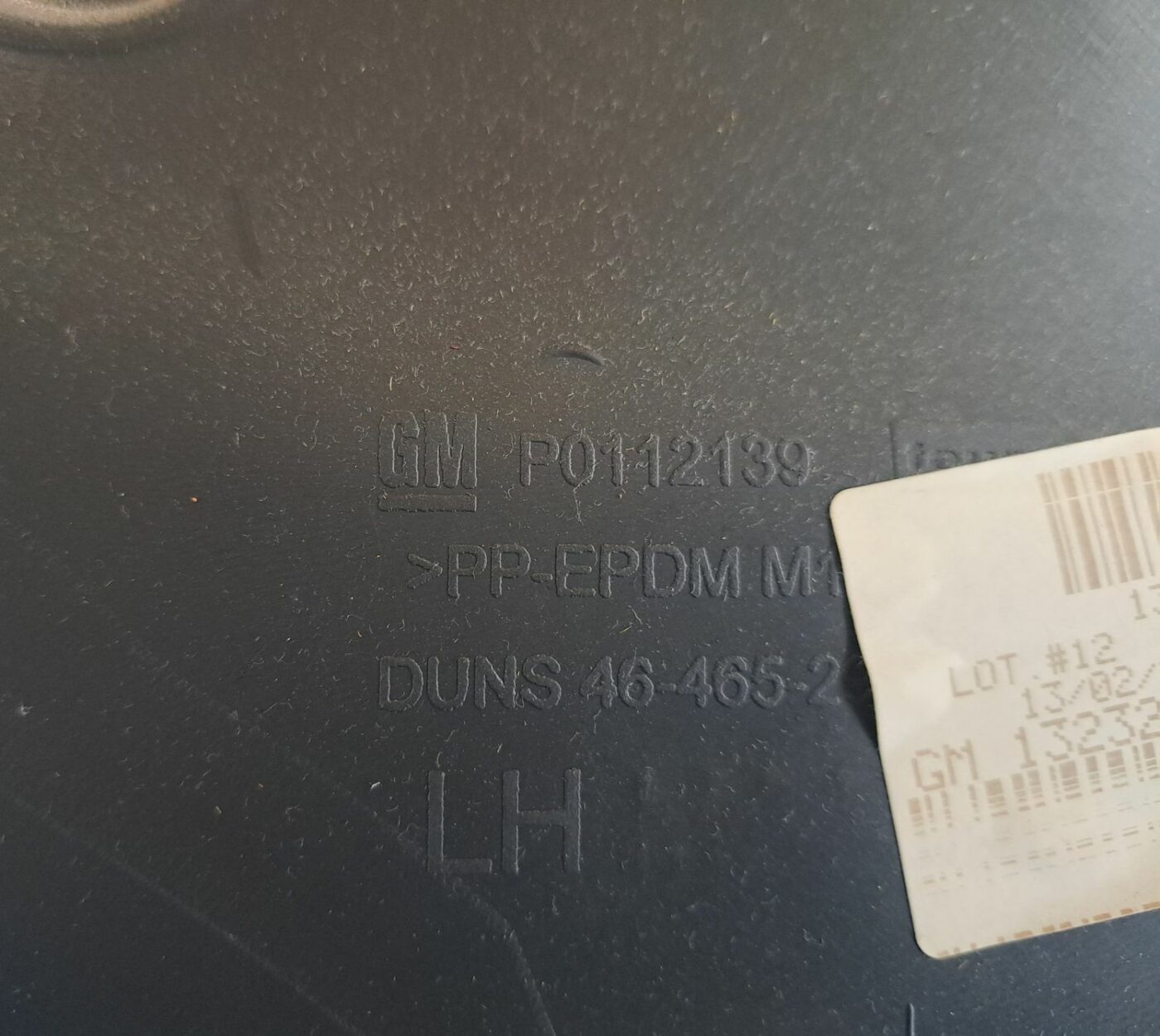 Aizmugurējo kreiso durvju apdare priekš OPEL CORSA 2007