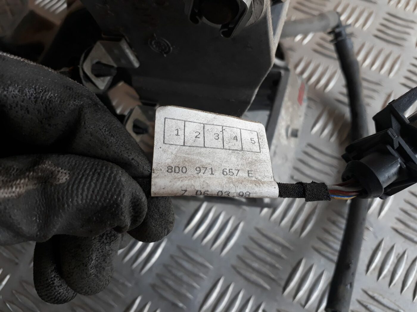 Pedāļu bloks priekš AUDI A4 2000 AVANT 7 Pedāļu bloks priekš AUDI A4 2000 AVANT