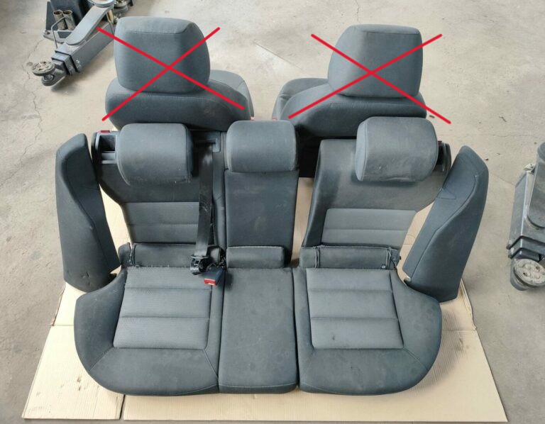 Aizmugurējais sēdeklis priekš SKODA OCTAVIA 2008