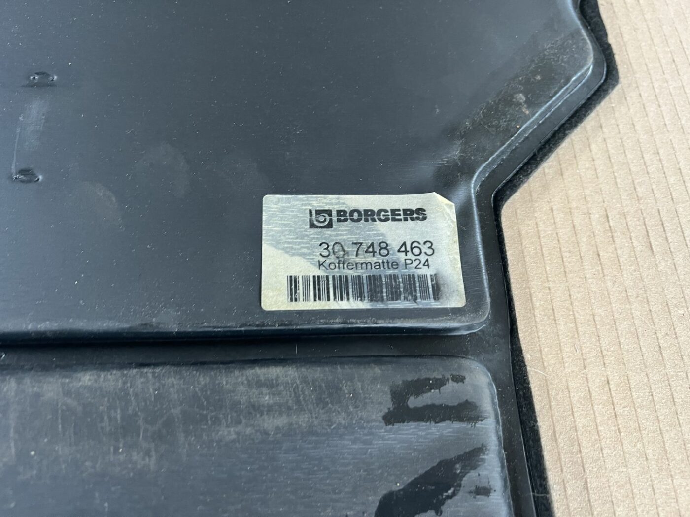 Bagāžnieka grīda priekš VOLVO S60 2007