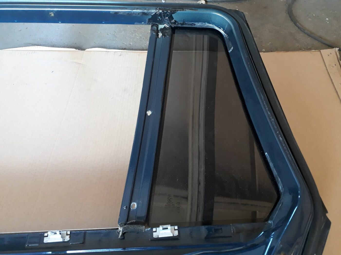 Aizmugurējās labās durvis priekš BMW 530D E61 2006 TOURING BLUE