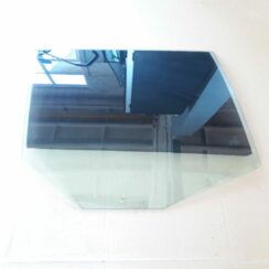 Aizmugurējo kreiso durvju stikls priekš BMW 530D E61 2006 TOURING BLUE