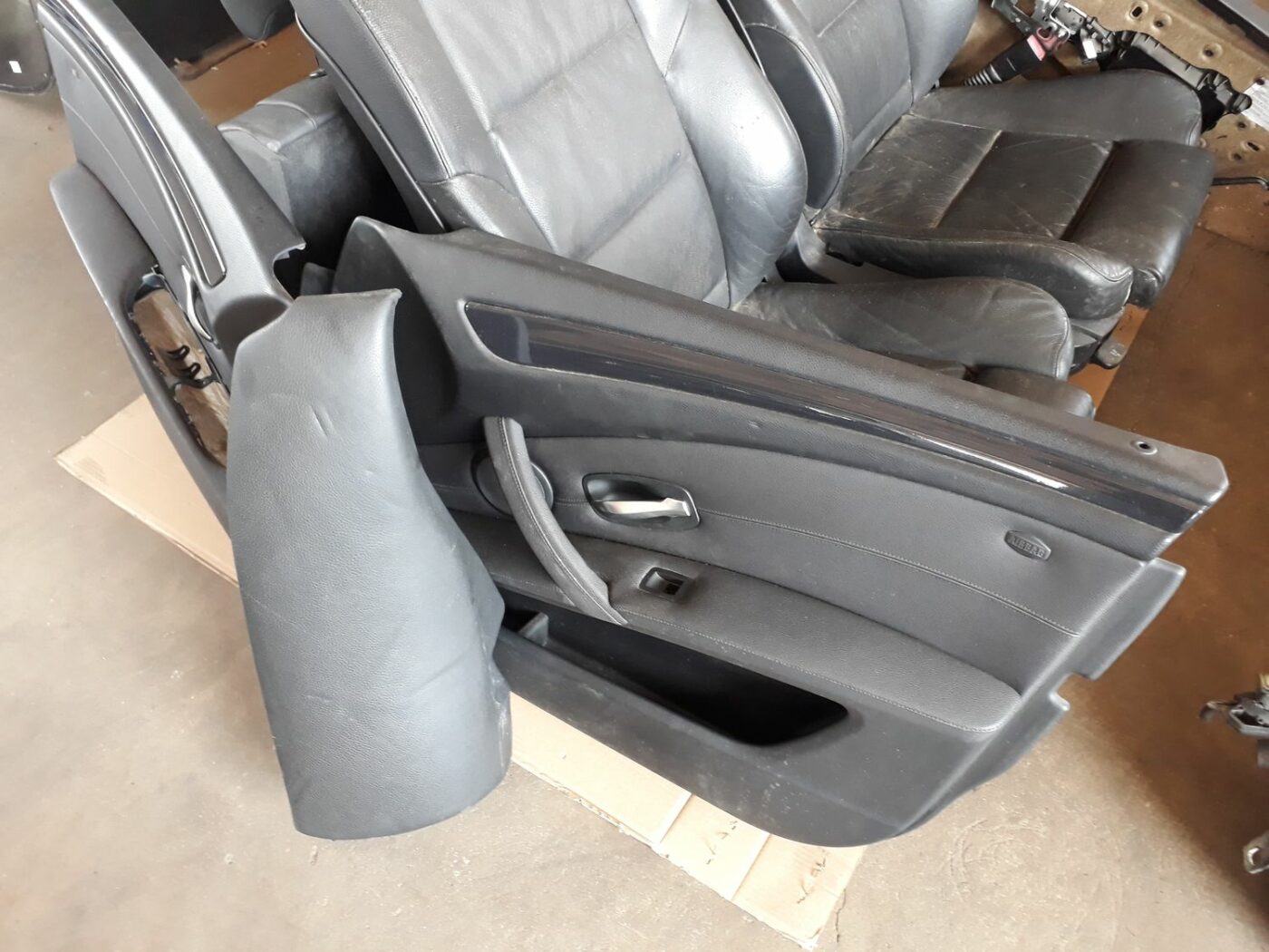 Sēdekļu komplekts priekš BMW 530D E61 2006 TOURING BLUE 2 Sēdekļu komplekts priekš BMW 530D E61 2006 TOURING BLUE