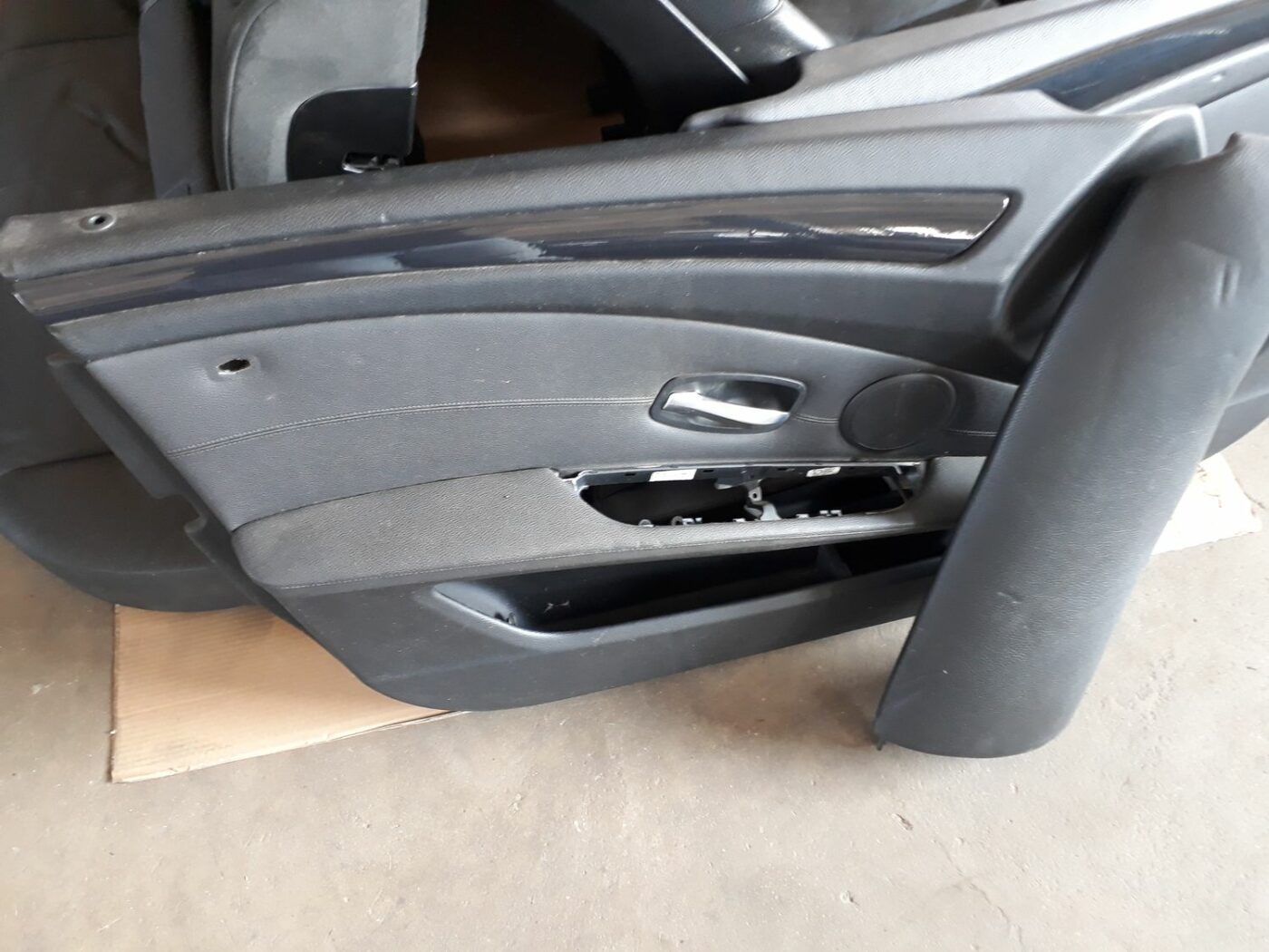 Sēdekļu komplekts priekš BMW 530D E61 2006 TOURING BLUE 16 Sēdekļu komplekts priekš BMW 530D E61 2006 TOURING BLUE