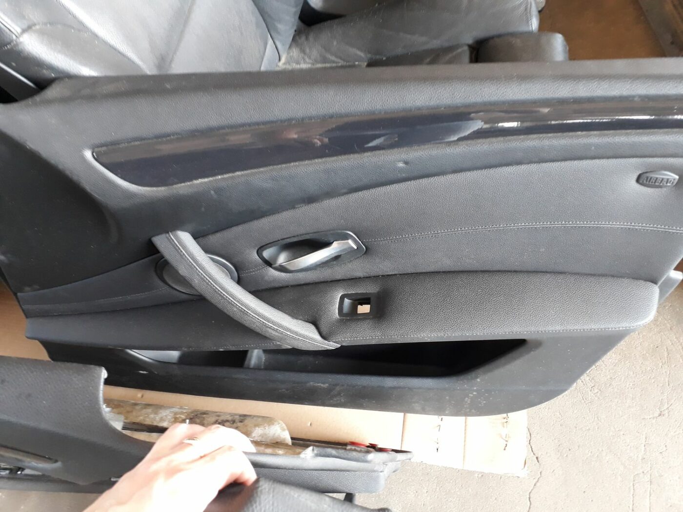 Sēdekļu komplekts priekš BMW 530D E61 2006 TOURING BLUE 15 Sēdekļu komplekts priekš BMW 530D E61 2006 TOURING BLUE