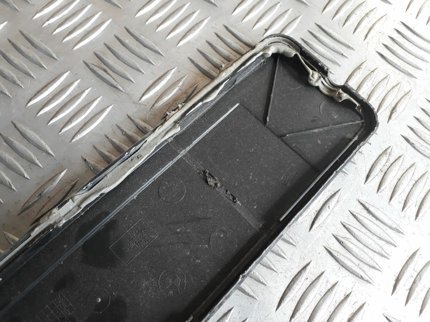 Numura zīmes tūrētajs priekš BMW 530D E61 2006 TOURING BLUE