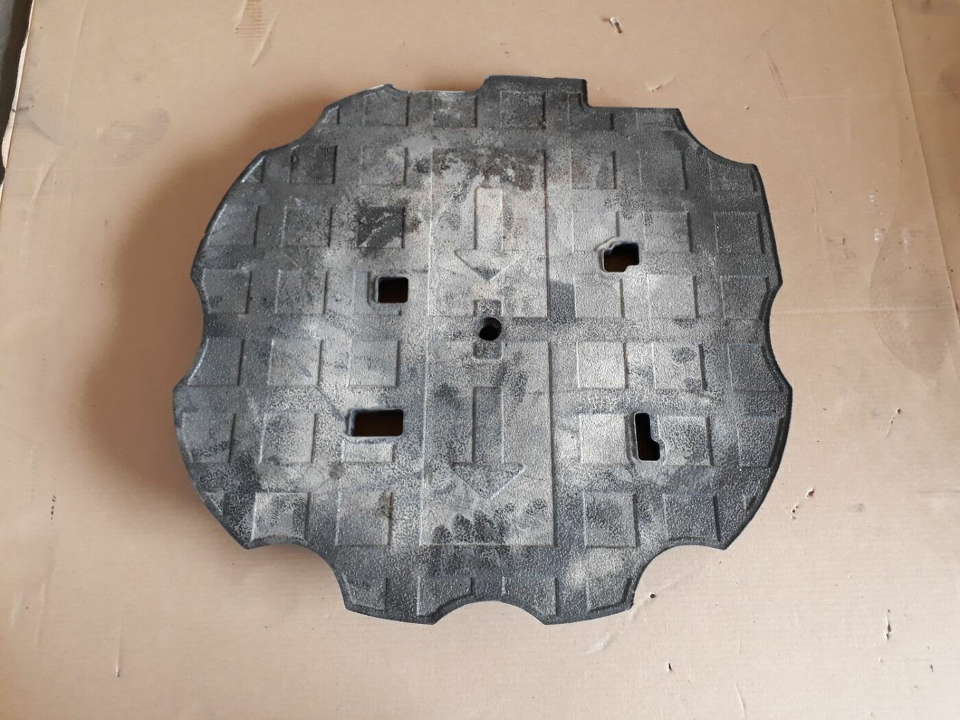 Bagāžnieka nodalījuma instrumentu ieliktnis priekš BMW 530D E61 2006 TOURING BLUE