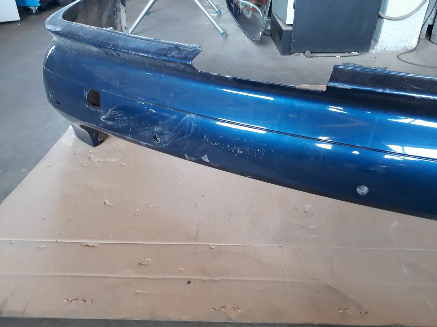 Aizmugures buferis priekš BMW 530D E61 2006 TOURING BLUE 16 Aizmugures buferis priekš BMW 530D E61 2006 TOURING BLUE