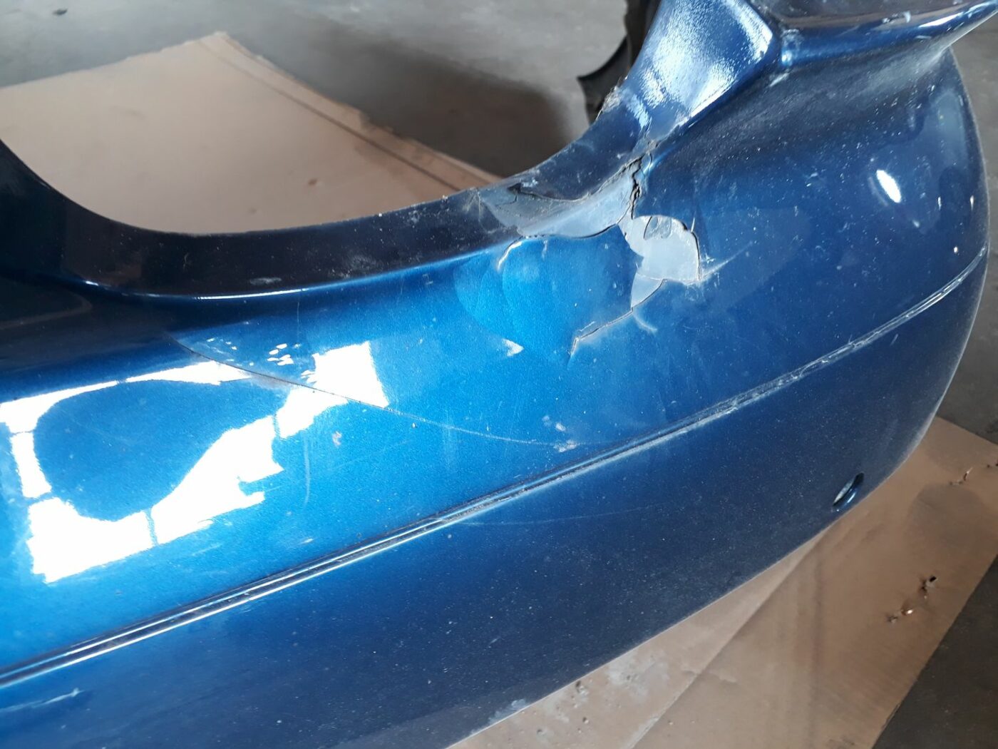 Aizmugures buferis priekš BMW 530D E61 2006 TOURING BLUE 15 Aizmugures buferis priekš BMW 530D E61 2006 TOURING BLUE