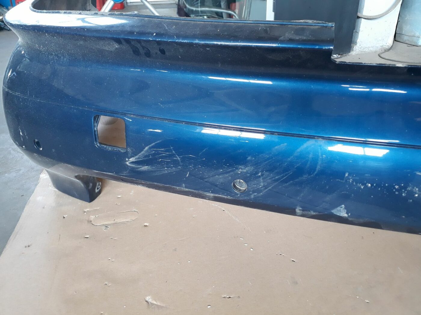 Aizmugures buferis priekš BMW 530D E61 2006 TOURING BLUE 10 Aizmugures buferis priekš BMW 530D E61 2006 TOURING BLUE