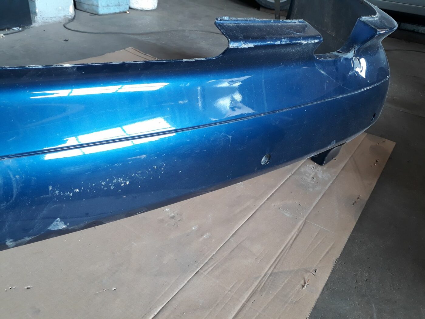 Aizmugures buferis priekš BMW 530D E61 2006 TOURING BLUE 9 Aizmugures buferis priekš BMW 530D E61 2006 TOURING BLUE