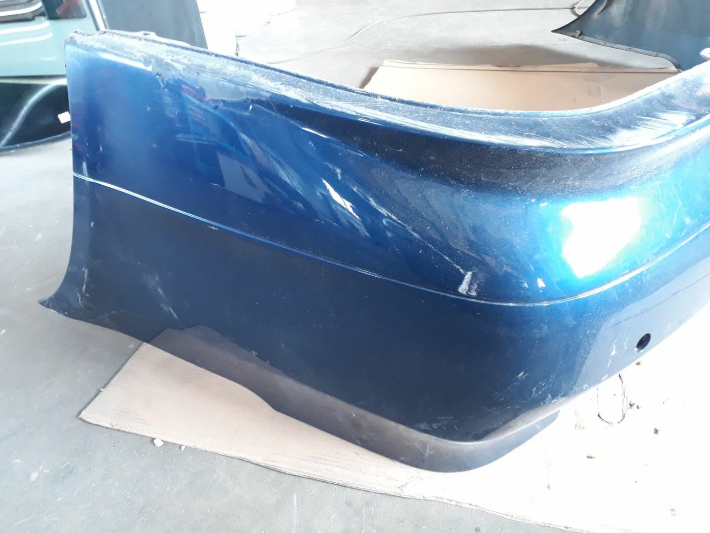 Aizmugures buferis priekš BMW 530D E61 2006 TOURING BLUE 8 Aizmugures buferis priekš BMW 530D E61 2006 TOURING BLUE