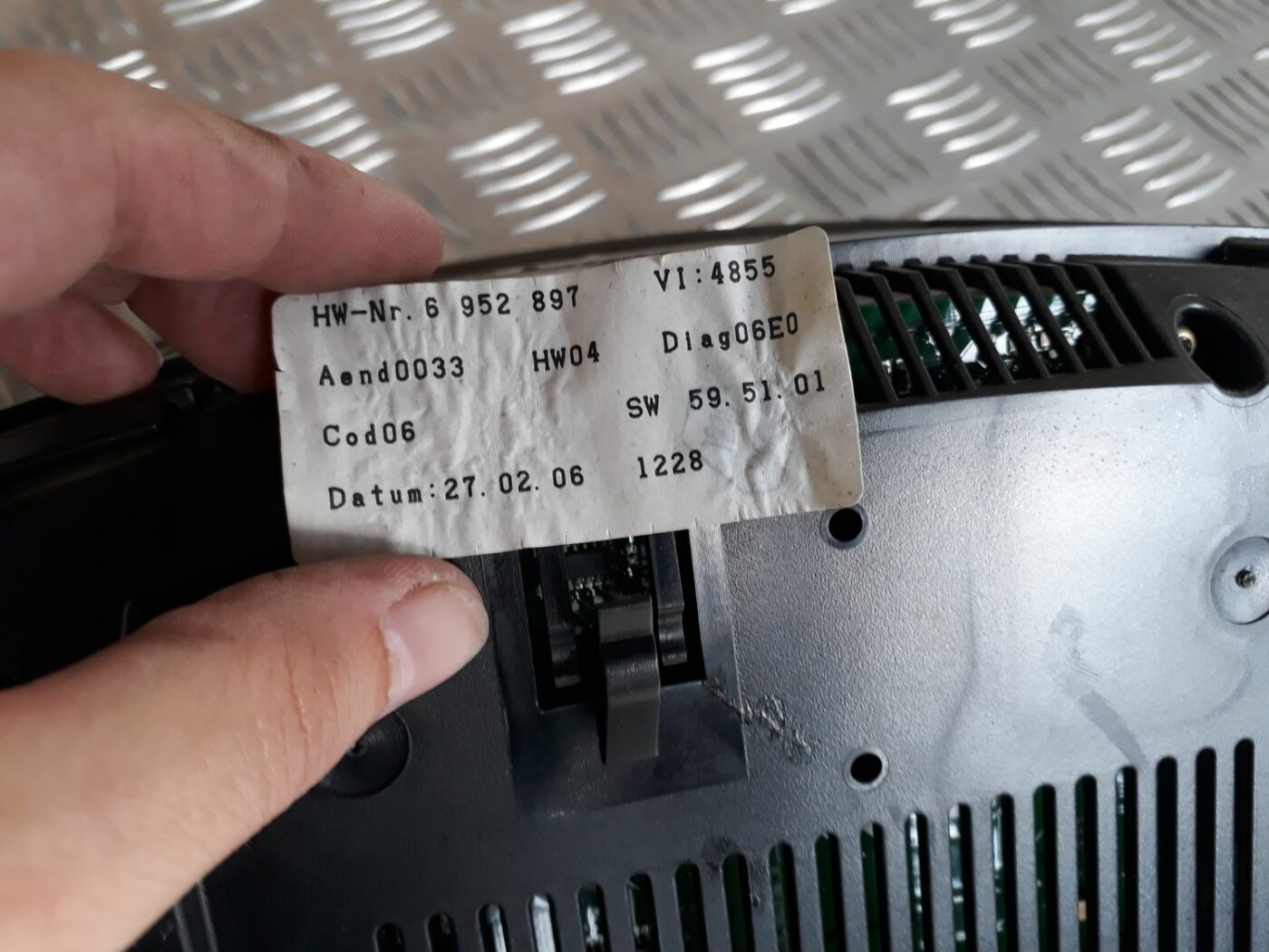 Spidometrs priekš BMW 530D E61 2006 TOURING BLUE