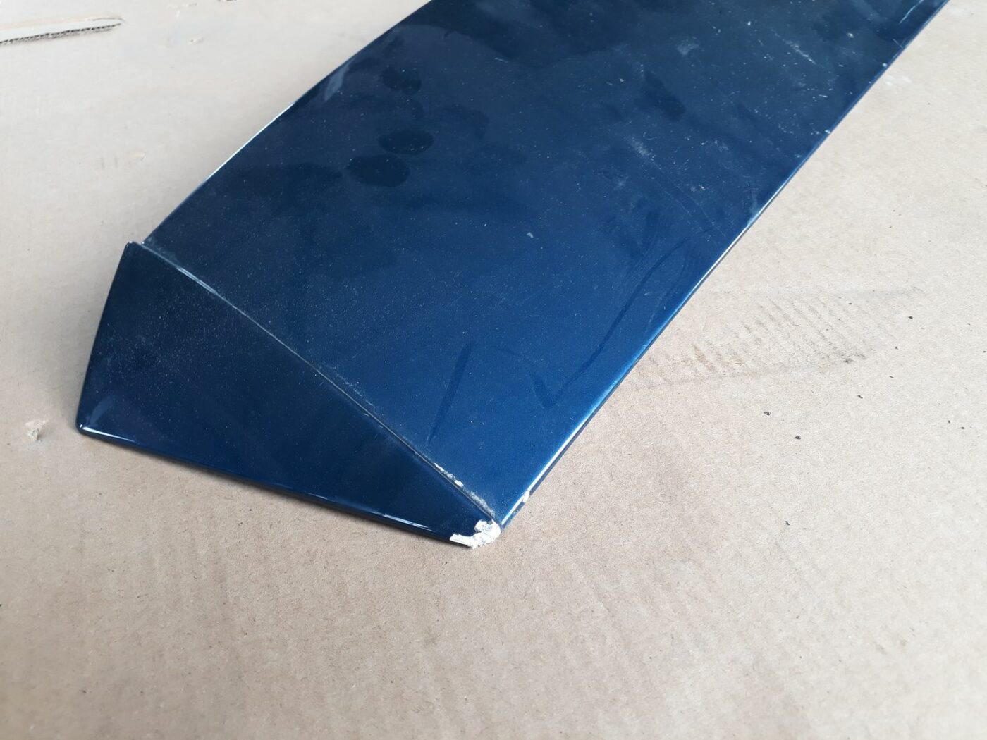 Bagāžnieka vāka spoileris priekš BMW 530D E61 2006 TOURING BLUE 2 Bagāžnieka vāka spoileris priekš BMW 530D E61 2006 TOURING BLUE