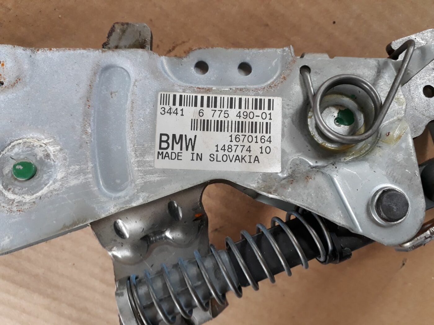 Stāvbremzes svira priekš BMW 530D E61 2006 TOURING BLUE