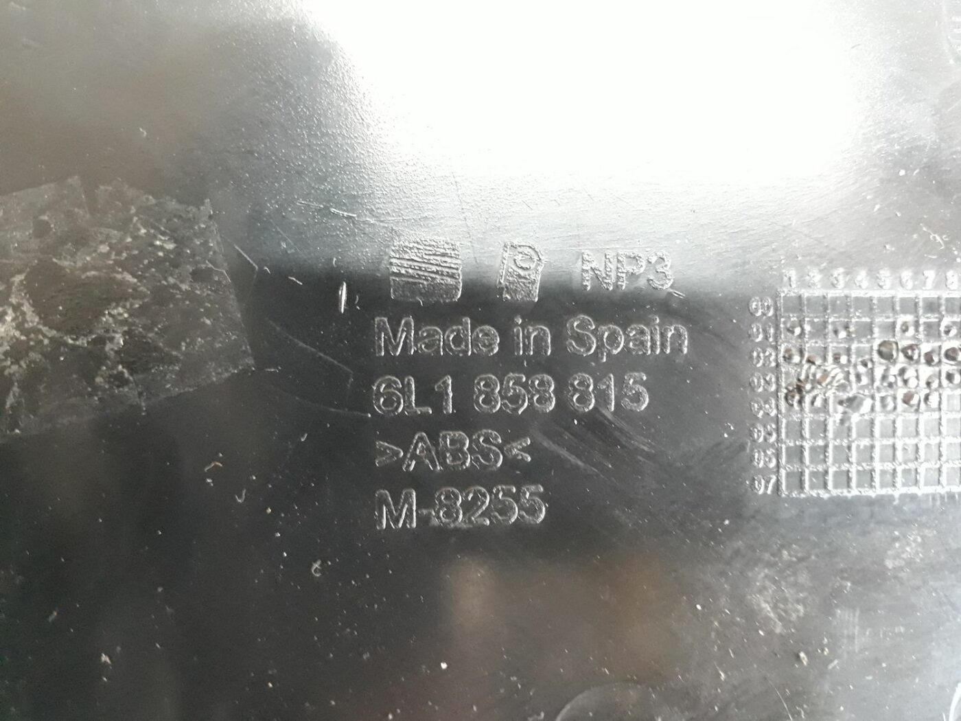 Salona plastmasa priekš SEAT IBIZA 2005 3 Salona plastmasa priekš SEAT IBIZA 2005