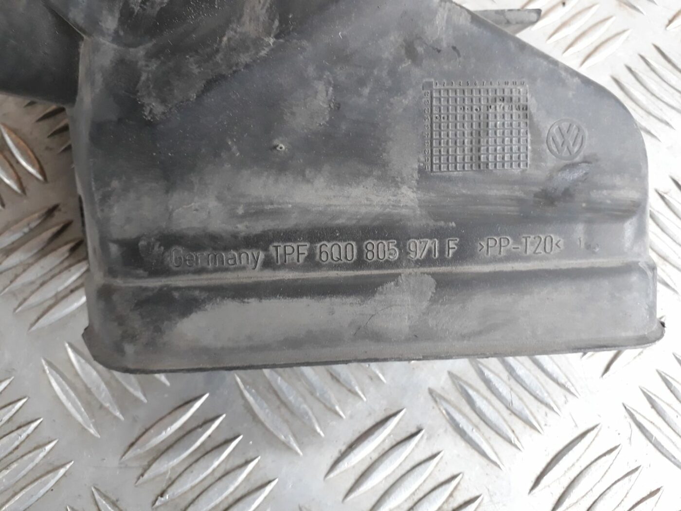 Gaisa vads priekš SEAT IBIZA 2005 3 Gaisa vads priekš SEAT IBIZA 2005